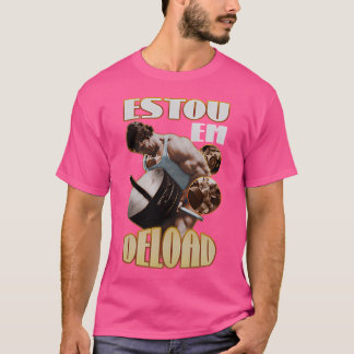 Camiseta Arnold Schwarzenegger Estou Em Deload
