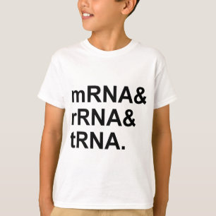 Camiseta ARNr ARNm ARNt Tipos de ARN