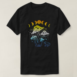 Camiseta Aroace Mystique - Mushroom, Moon, and Frog