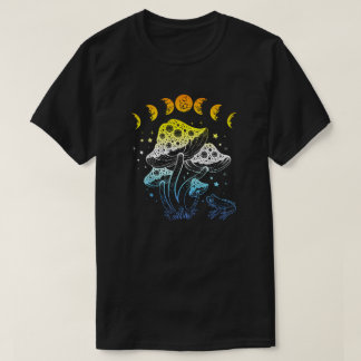 Camiseta Aroace Mystique - Mushroom, Moon, and Frog