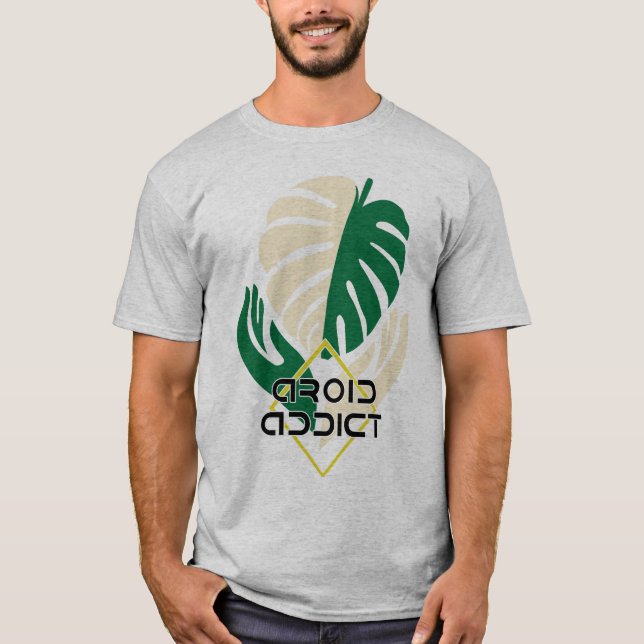 Camiseta Aroid Adicto Plantas Monstera (Anverso)