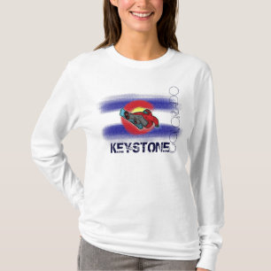Camiseta Aroma de snowboarder del estado de Colorado
