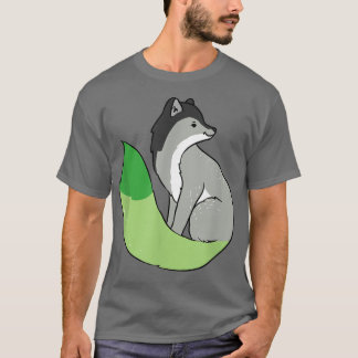 Camiseta Aromántico Orgullo Fox Asexual T-Shirt