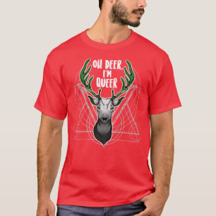 Camiseta Aromc Oh Deer Im Queer