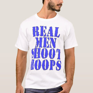 Camiseta Aros reales del lanzamiento de los hombres