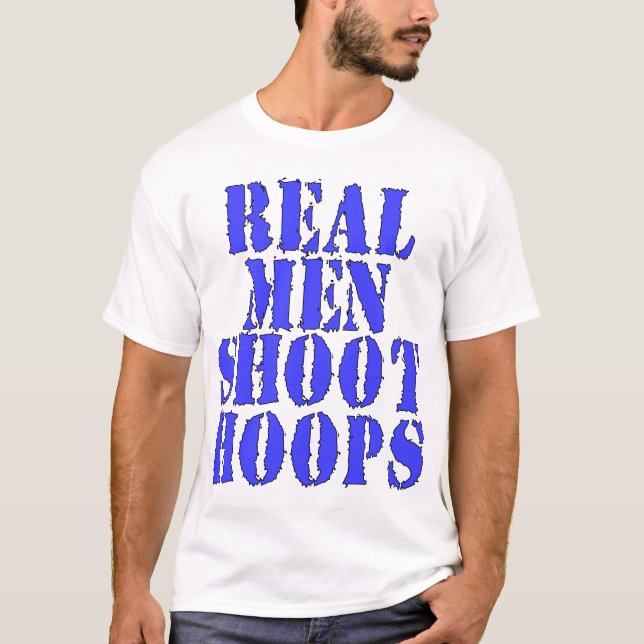 Camiseta Aros reales del lanzamiento de los hombres (Anverso)