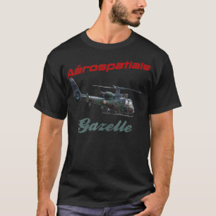 Camiseta Arospatiale gazelle helicóptero sa 341 gazelle sa3