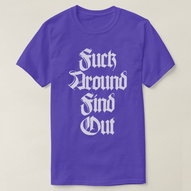 Camiseta Around Find Out 11 (Diseño del anverso)