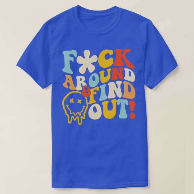 Camiseta Around nuevo y averigüe (Diseño del anverso)