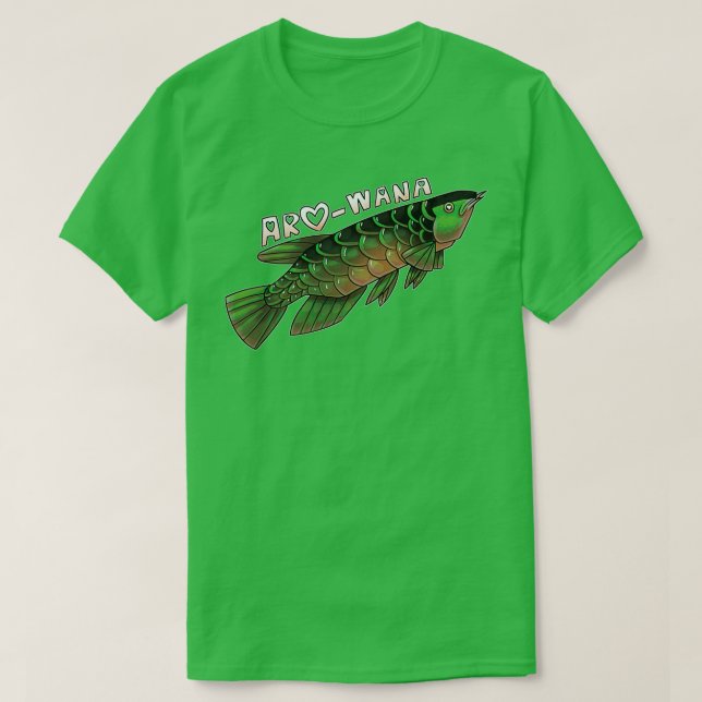 Camiseta Arowana (Diseño del anverso)