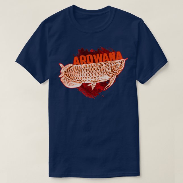 Camiseta Arowana Fish (Diseño del anverso)