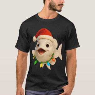 Camiseta Arowana Platino de Navidad