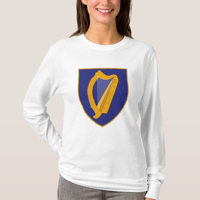 Camiseta Arpa Brian Boru - Símbolo de Irlanda (Anverso)