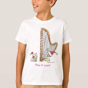 Camiseta Arpa del navidad CH-004