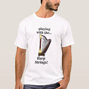 Camiseta Arpa Instrumento Musical Arpa