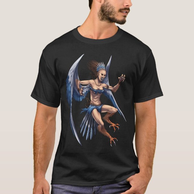 Camiseta arpía de la mitología griega (Anverso)