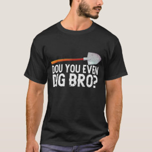 Camiseta Arqueología Arqueológica Anciana excavando su