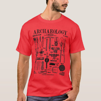 Camiseta Arqueología arqueológica Kit de Campo Estudiantil