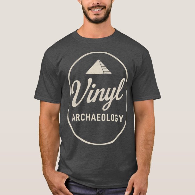Camiseta Arqueología del vinilo (Anverso)