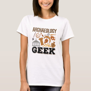 Camiseta Arqueología Geek Arqueólogo Estudiante Lover