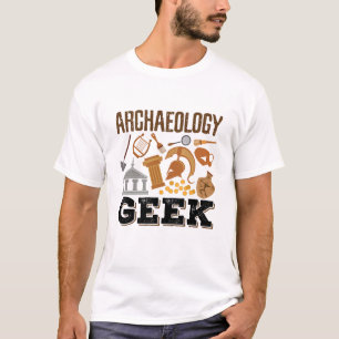 Camiseta Arqueología Geek Arqueólogo Estudiante Lover