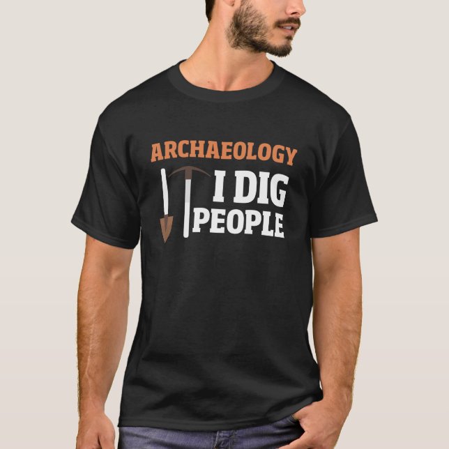 Camiseta Arqueología I Dig People (Anverso)