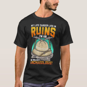 Camiseta Arqueología inspirada en el arqueólogo Fósil relac