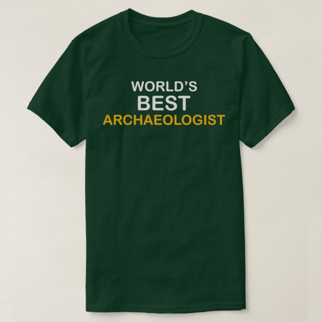 Camiseta Arqueólogo de Arqueología de Testigos (Diseño del anverso)