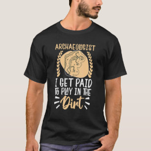 Camiseta Arqueólogo Egipcio De Mitología Pagó Para Jugar En
