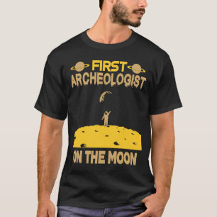Camiseta Arqueólogo En La Luna