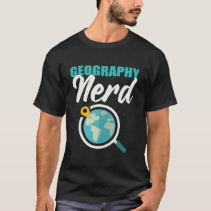 Camiseta Arqueólogo Friki de la Geografía