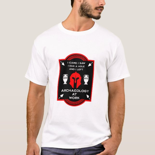 Camiseta Arqueólogo romano (Anverso)
