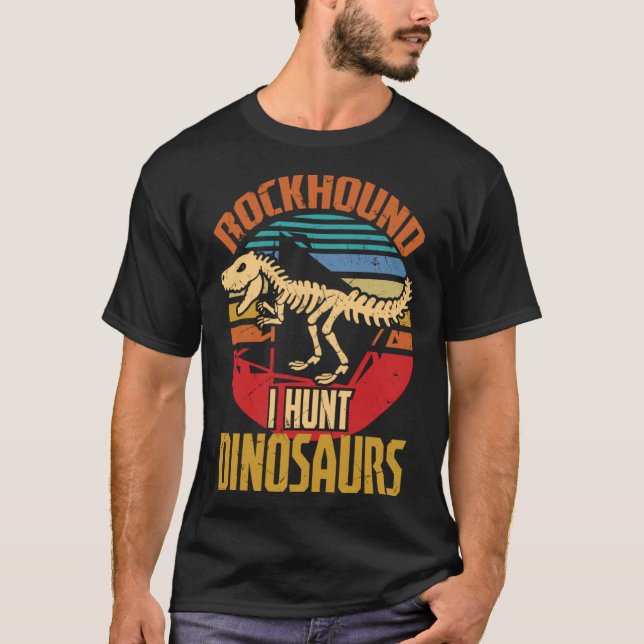 Camiseta Arqueólogos de arqueología de dinosaurios de caza  (Anverso)