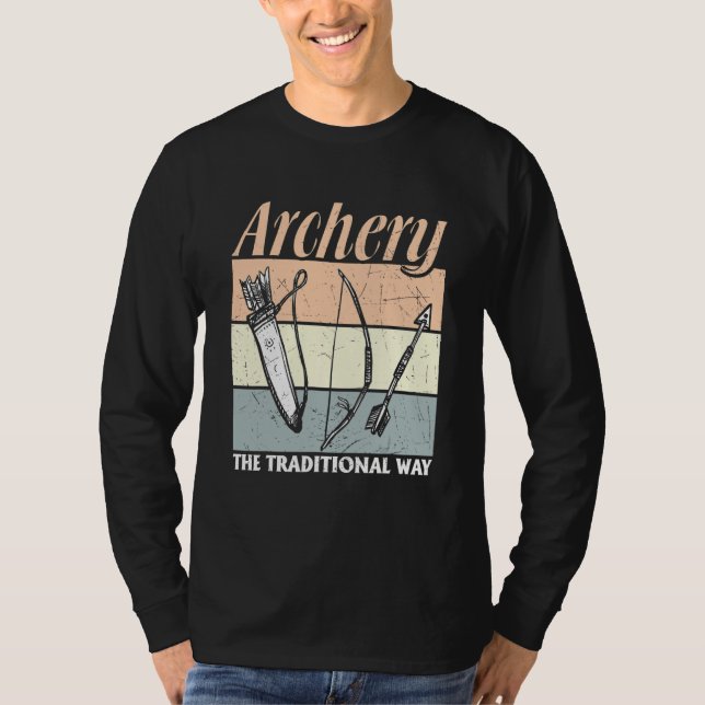 Camiseta Arquería Arqueros  Arquería La Forma Tradicional (Anverso)