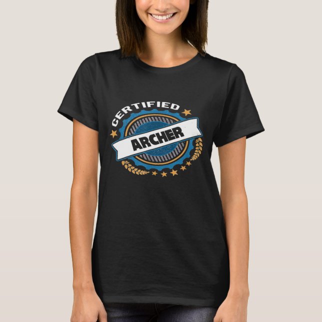 Camiseta Arquero certificado (Anverso)