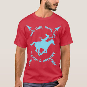 Camiseta Arquero de caballos de tiro con arco (2)