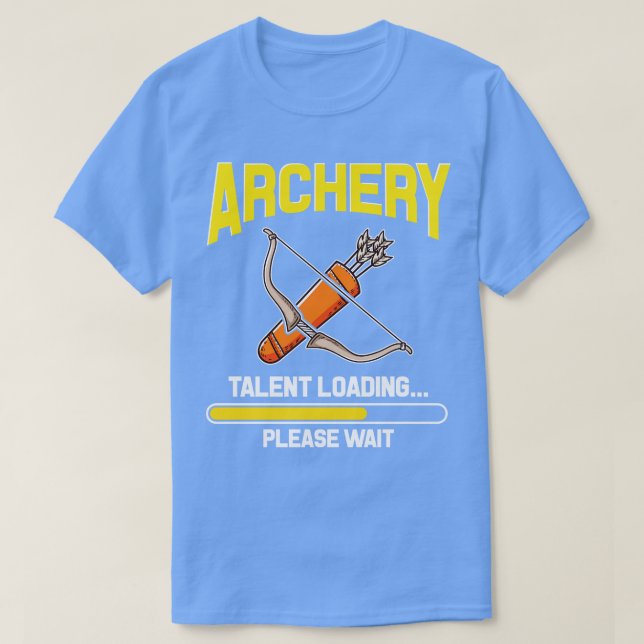 Camiseta Arquero de carga de talentos de tiro con arco (Diseño del anverso)