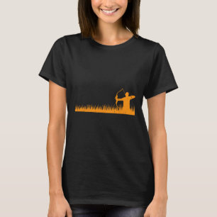 Camiseta Arquero De Caza De Vacas En Hombres Cazadores De A