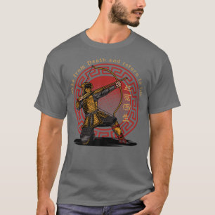 Camiseta Arquero Samurai Japonés Bushido (2)