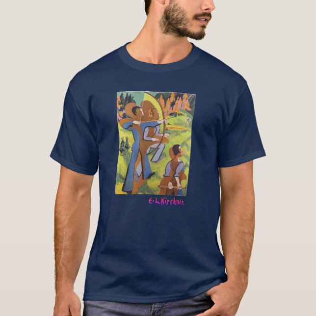 Camiseta Arqueros (1935-1937) de Ernst Ludwig Kirchner (Anverso)