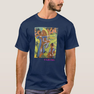 Camiseta Arqueros (1935-1937) por Ernst Ludwig Kirchner