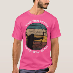 Camiseta Arqueros de arcos tradicionales de arco