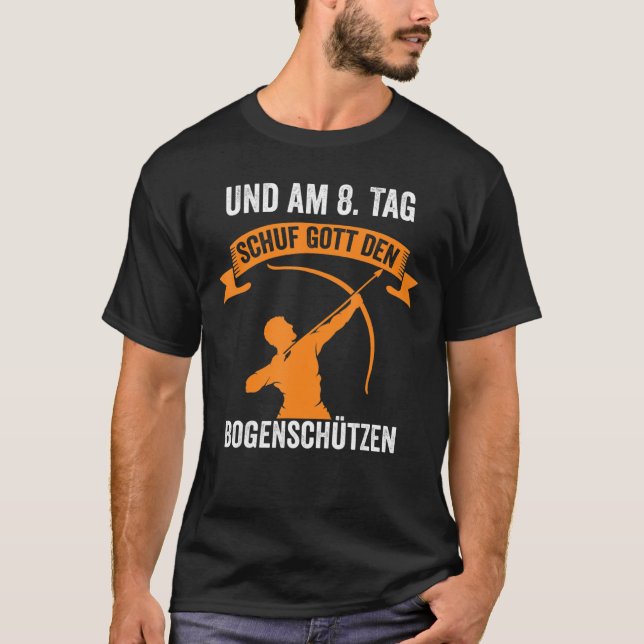 Camiseta Arqueros de flecha de arco de arco para hombres (Anverso)