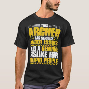 Camiseta Arquetería de temas de ira