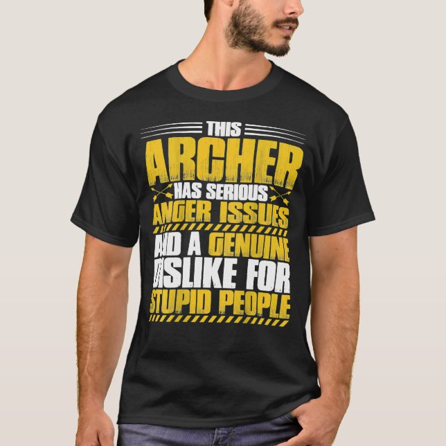 Camiseta Arquetería de temas de ira (Anverso)