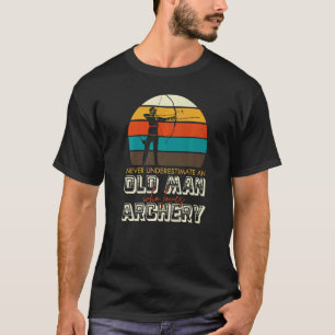 Camiseta Arquetería de tiro con arco de barba de caza diver