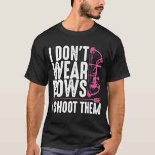 Camiseta Arquetería divertida para las mujeres que cazan ar