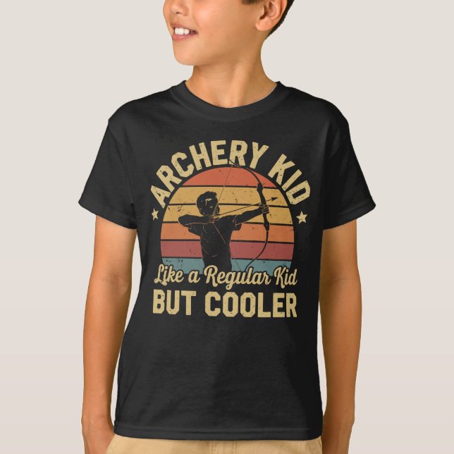 Camiseta Arquetería Kid Guay Young Archer (Anverso)