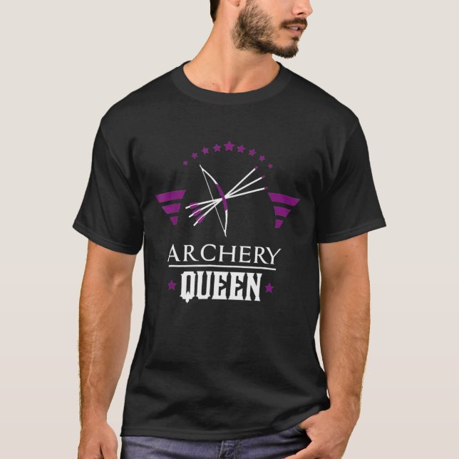 Camiseta Arquetería Queen Range Bow Hunter Arrow Hunter Sp (Anverso)