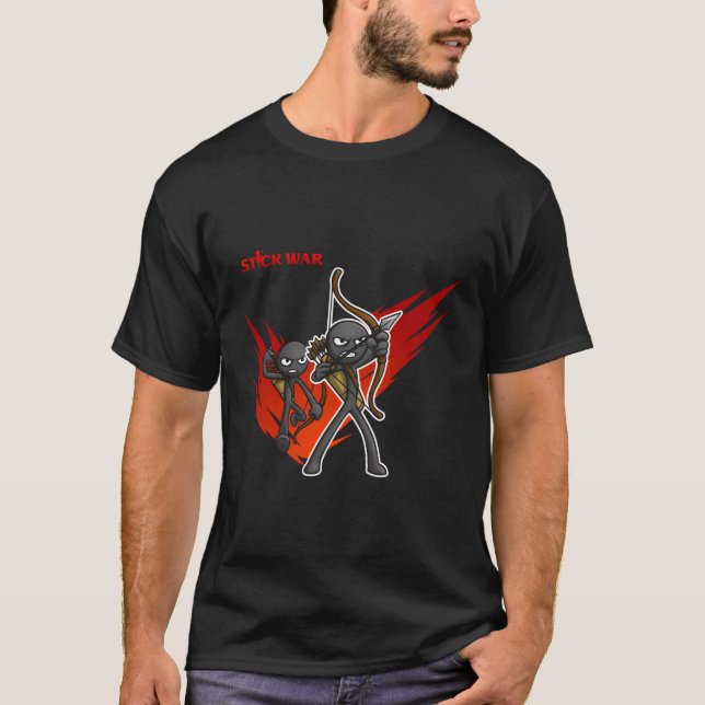 Camiseta Arquidones de guerra de palos (Anverso)